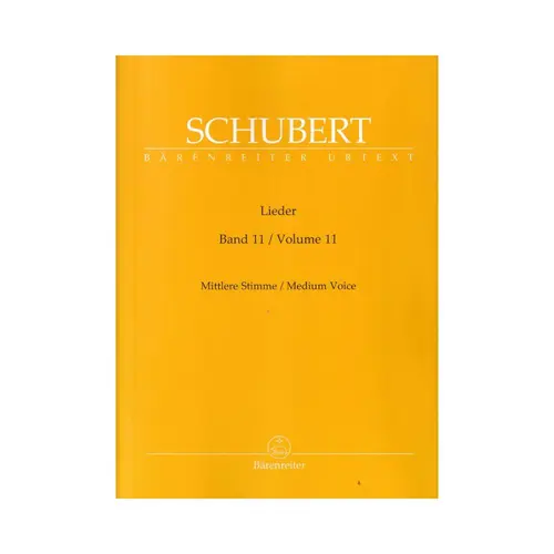 Lieder Medium Voice Vol.11