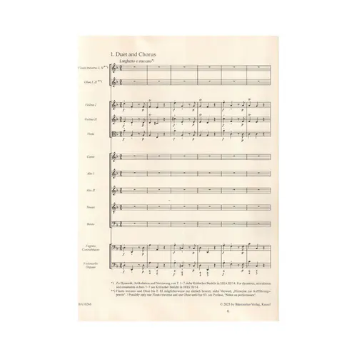 Anthem on the Peace HWV 266 (267) - Score