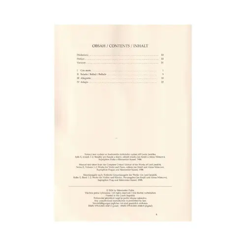 Sonata for Violoncello and Piano