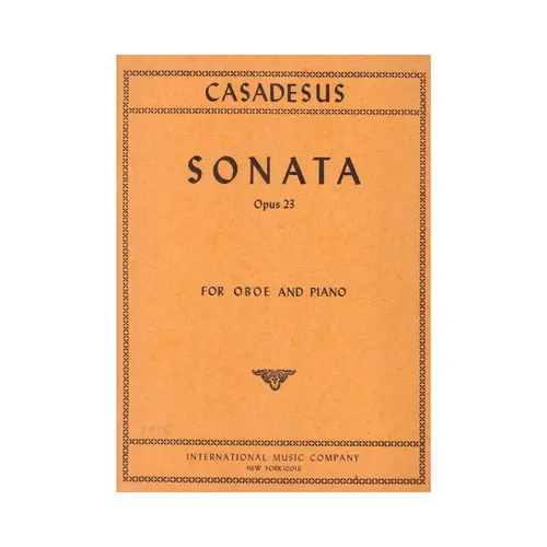 Sonata -Op.23  (Oboe)
