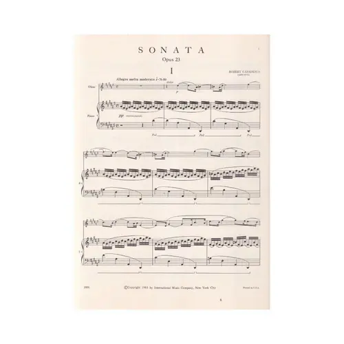 Sonata -Op.23  (Oboe)