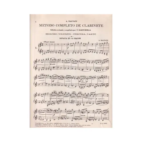 Método Completo Para Clarinete - Vol.2 - Part.3