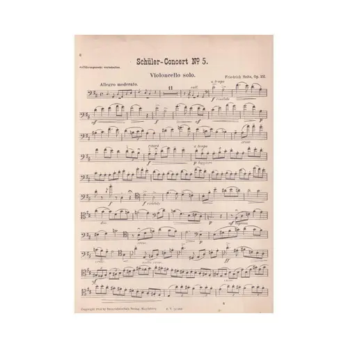 Concerto - Op.22   (Edição Antiga)