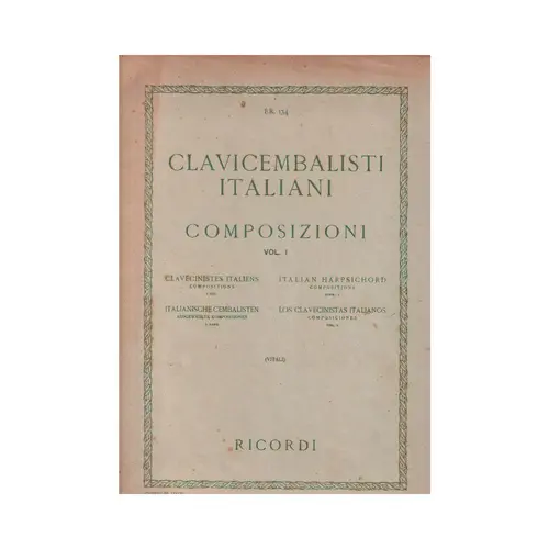 Clavicembalisti Italiani - Vol.1