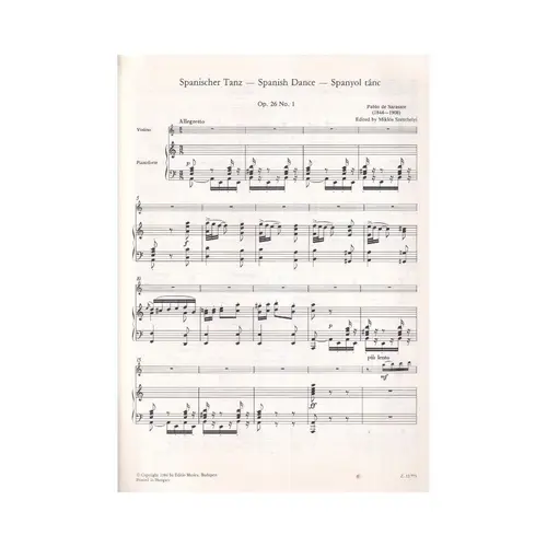Spanish Dances n.7 - Op.26 N.1