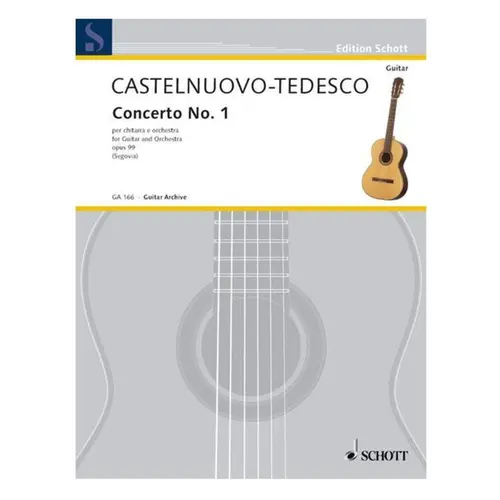 Concerto N.1 For Guitar And Orchestra Opus 99 - piano reduction