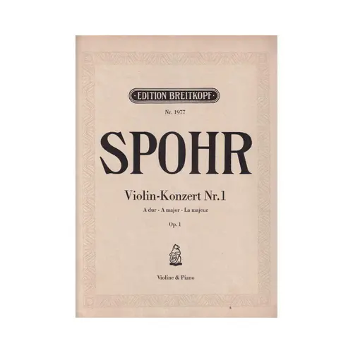 Violin-Konzert N.1-A Dur-Op.1