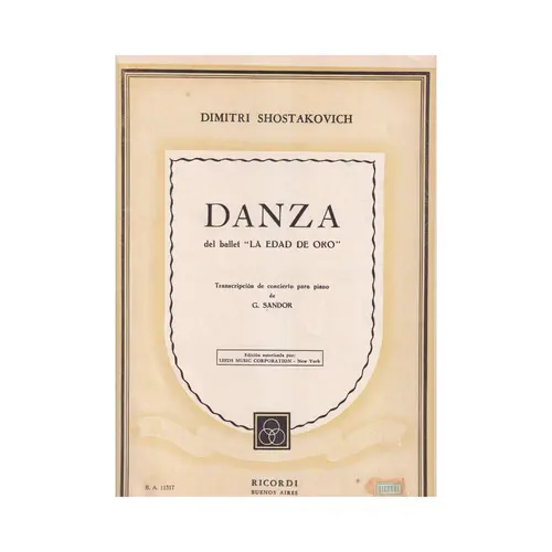 Danza Del Ballet La Edad De Oro