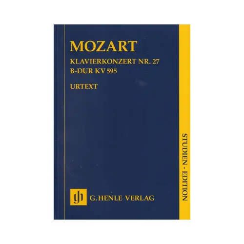 Piano Concerto no. 27 B flat major K. 595 - Study score