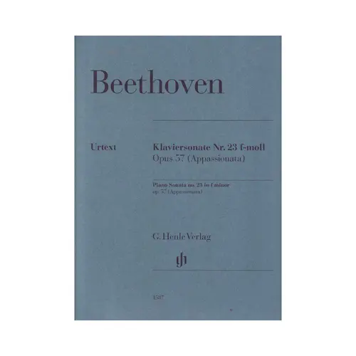 Piano Sonata no. 23 f minor op. 57 (Appassionata)