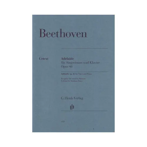 Adelaide op. 46 - Medium voice