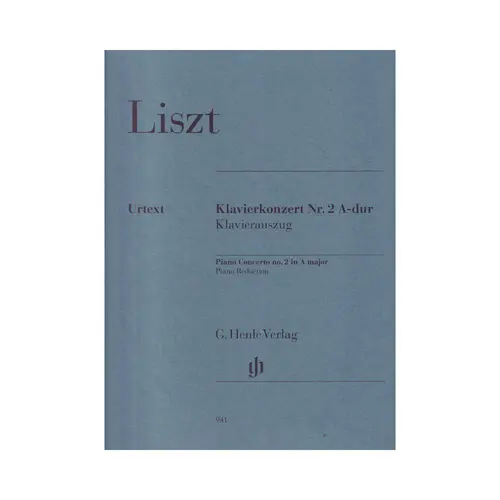 Piano Concerto no. 2 A major - Piano Reduction