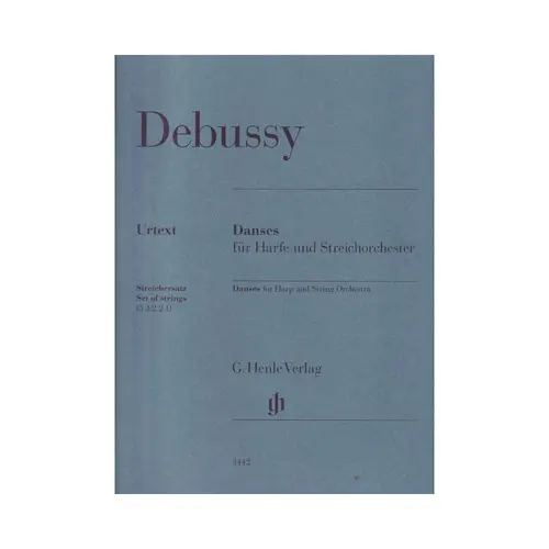 Danses for Harp and String Orchestra - Set os strings
