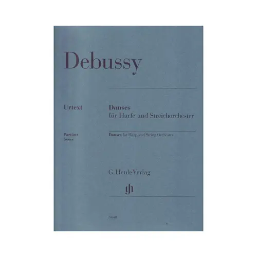 Danses for Harp and String Orchestra - Score