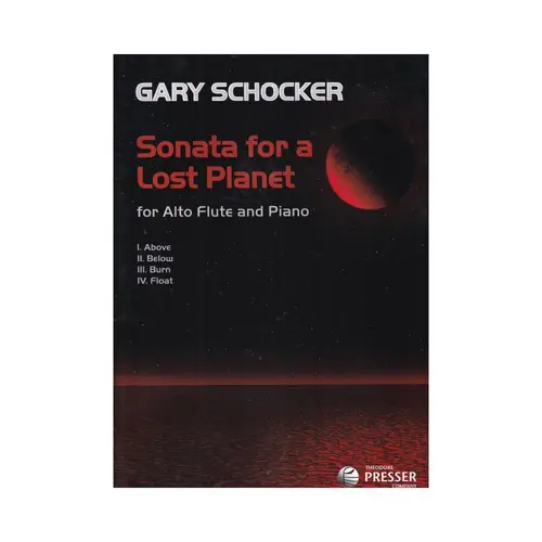 Sonata For A Lost Planet For Alto Flute And Piano