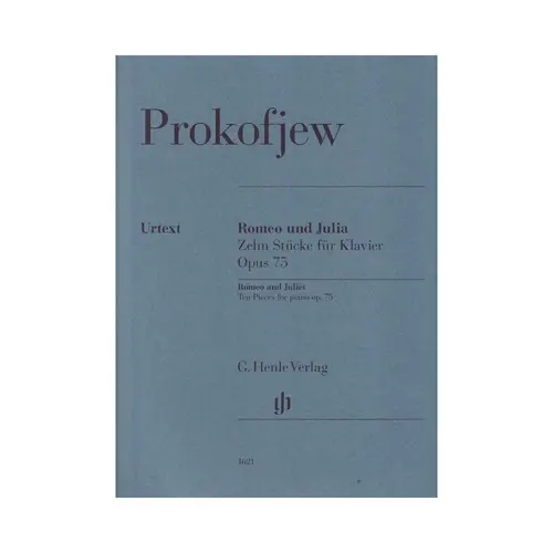 Romeo and Juliet, Ten Pieces for piano op. 75