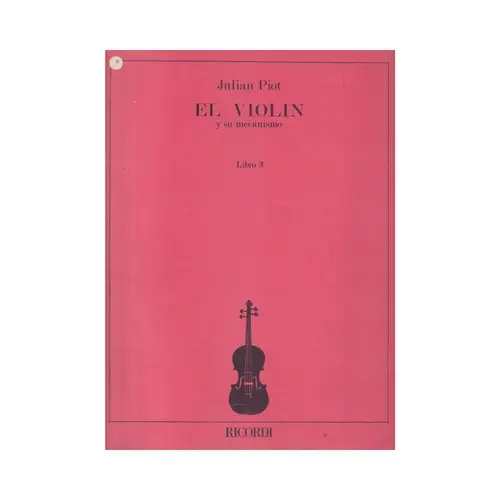 Violin Y Su Mecanismo (El) - Vol.3  (Edição Antiga)