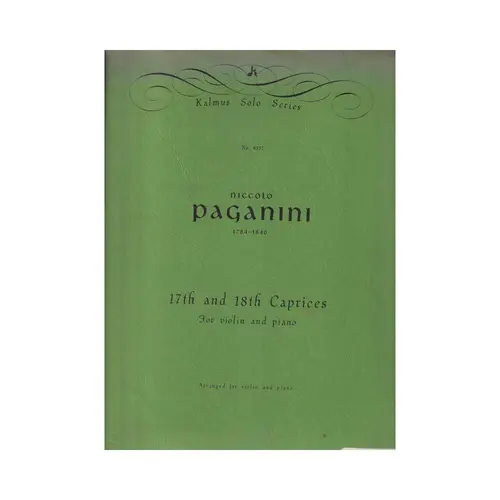 17Th And 18Th Caprices