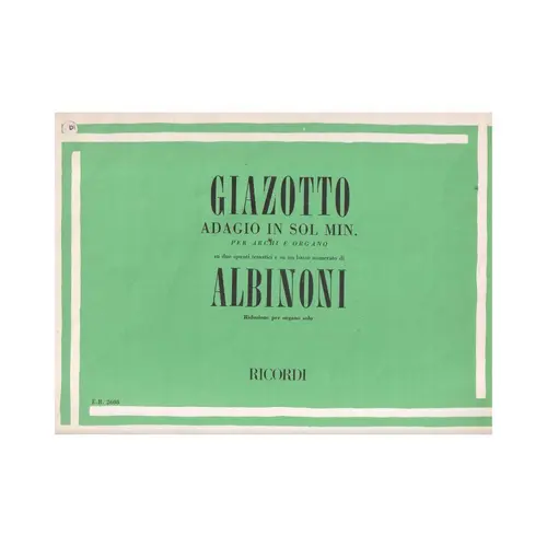 Adagio In Sol Min