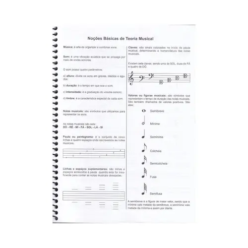 Caderno de música grande Capa dura - Love Music  233223