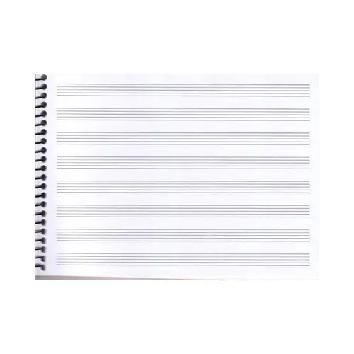 Caderno de música pequeno São Domingos - Music is Life