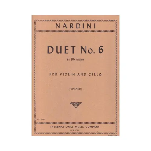 Duet N.6 In Bb Maj.