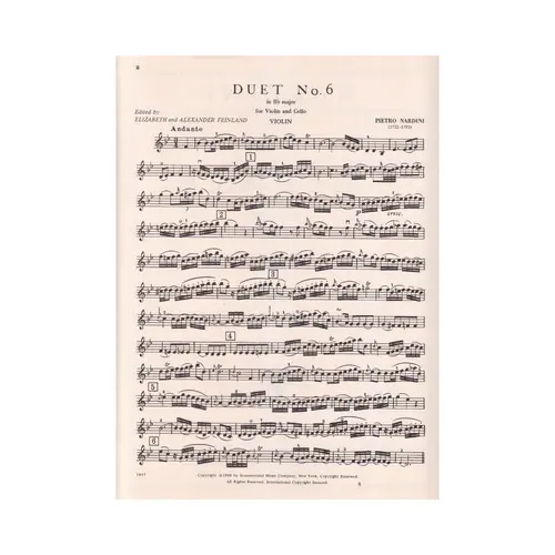 Duet N.6 In Bb Maj.