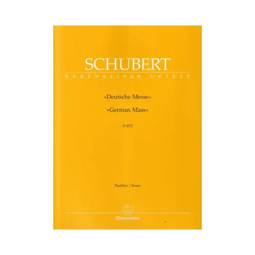 German Mass D 872 - Score