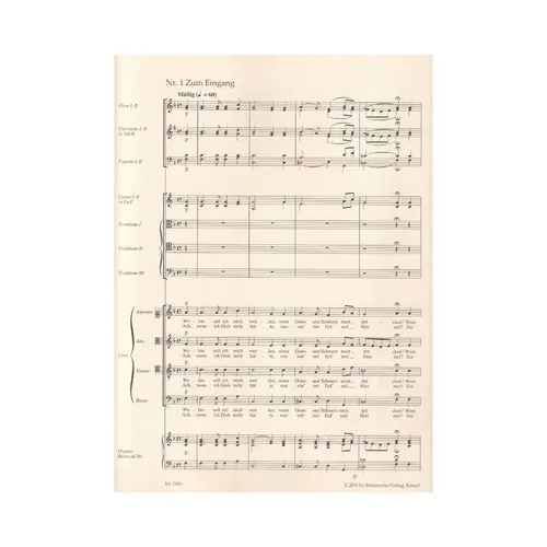 German Mass D 872 - Score