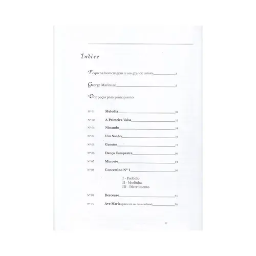 Dez Peças Para Principiantes (Violino)