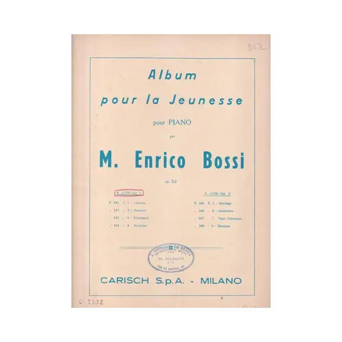 Album Pour La Jeunesse - Vol.1  (Edição Antiga)