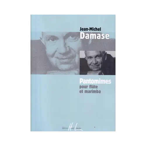 Pantomimes Pour Flute Et Marimba
