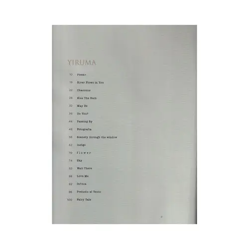 The best of Yiruma