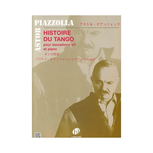 Historie du Tango pour saxophone sib et piano