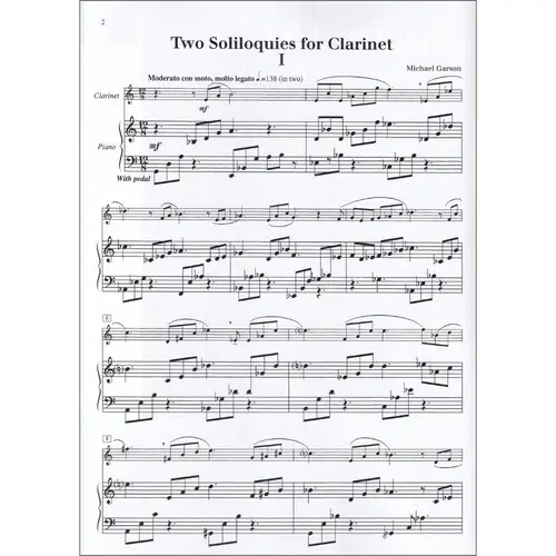 Clarinet Solos For The Performing Artist