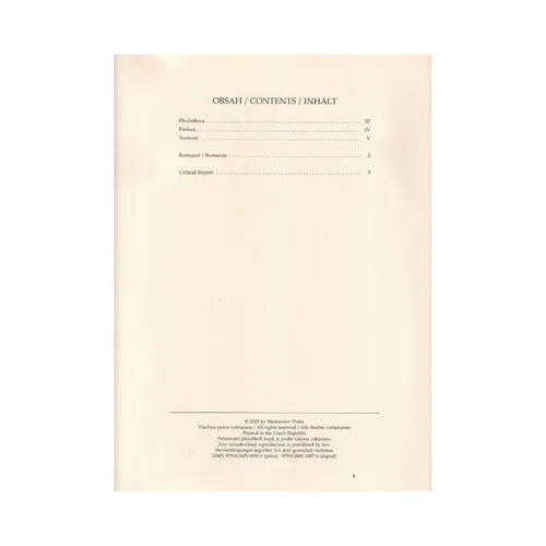 Romance for Violin and Piano H 186bis
