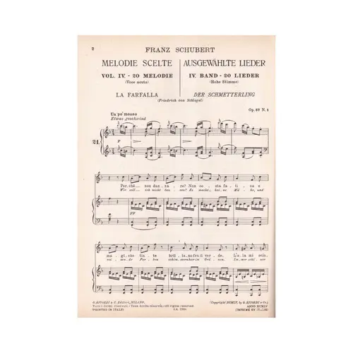 Melodie Scelte -Vol.Iv-Voz Aguda