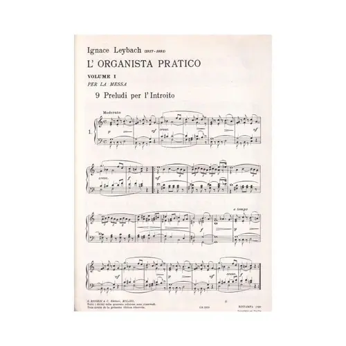 L`Organista Pratico - Vol.1