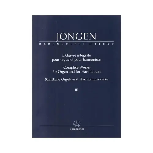Complete Works for Organ and for Harmonium Vol.3