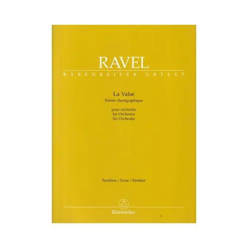 La Valse for Orchestra - Score