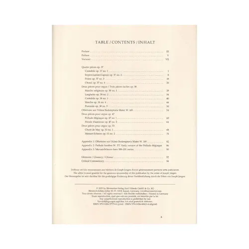 Complete Works for Organ and for Harmonium Vol.II