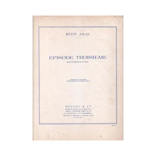 Episode Troisieme