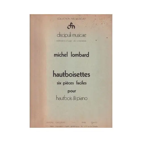 Hautboisettes - Six Pieces Faciles