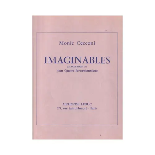 Imaginables (Imaginaires IV)