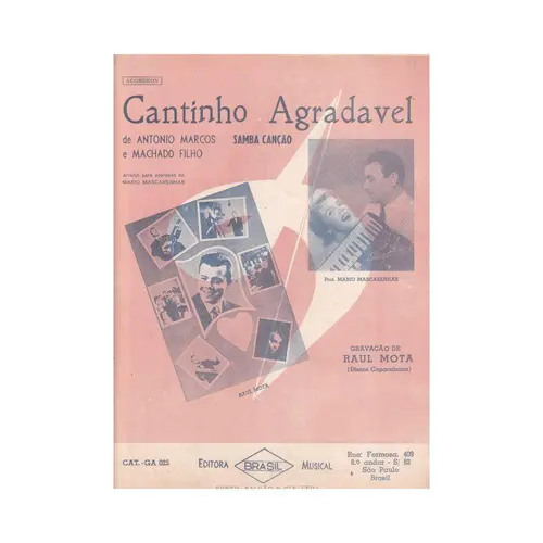Cantinho Agradavel - Samba Canção