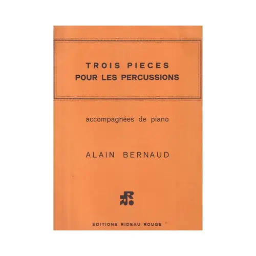 Trois pieces pour les percussions