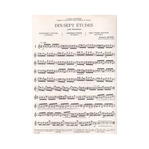 Dix-Sept Etudes