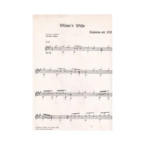Wilson's wilde