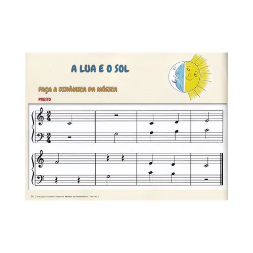 Iniciação ao Piano Didática Baseada na Neurociência Vol.4