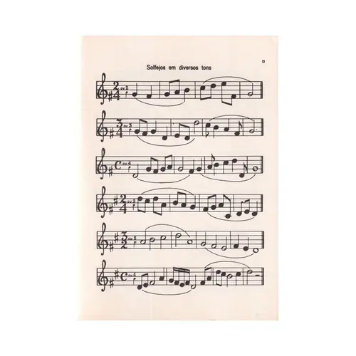 Coletânea De Solfejos  (Edição Antiga)